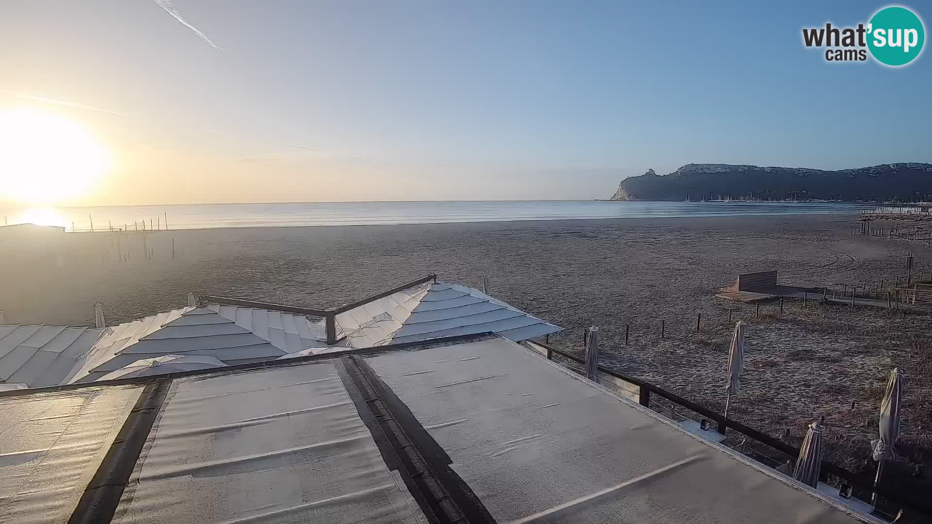 Poetto Strand Webcam | Cagliari | Sardinien