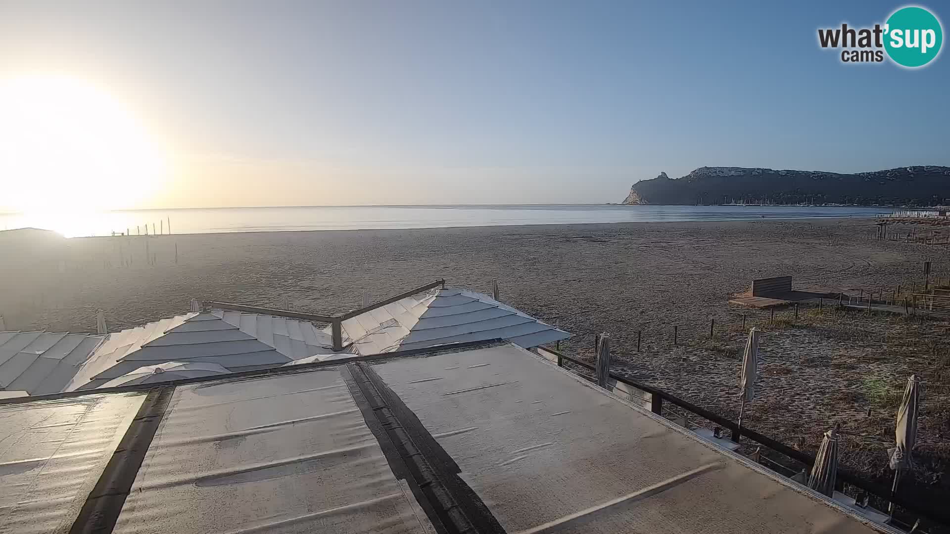 Webcam playa de Poetto | Cagliari | Cerdeña