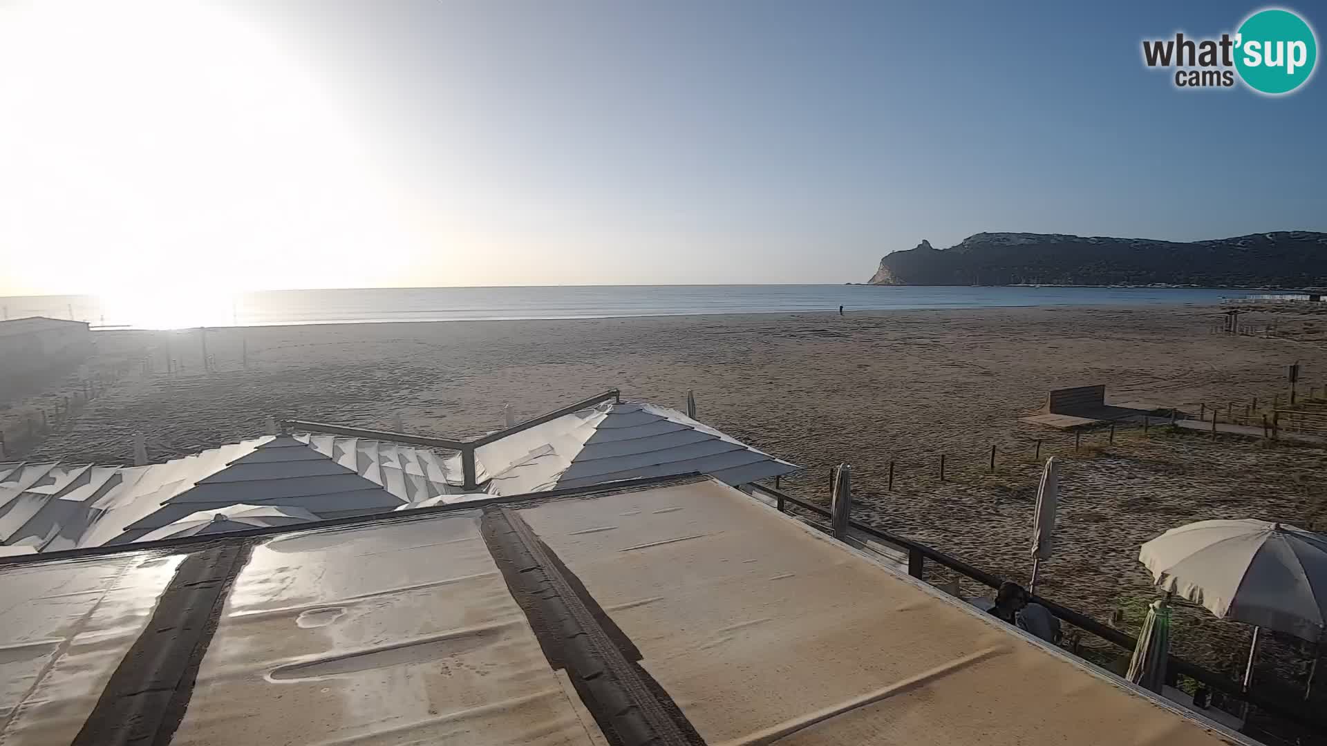 Webcam plage de Poetto | Cagliari | Sardaigne