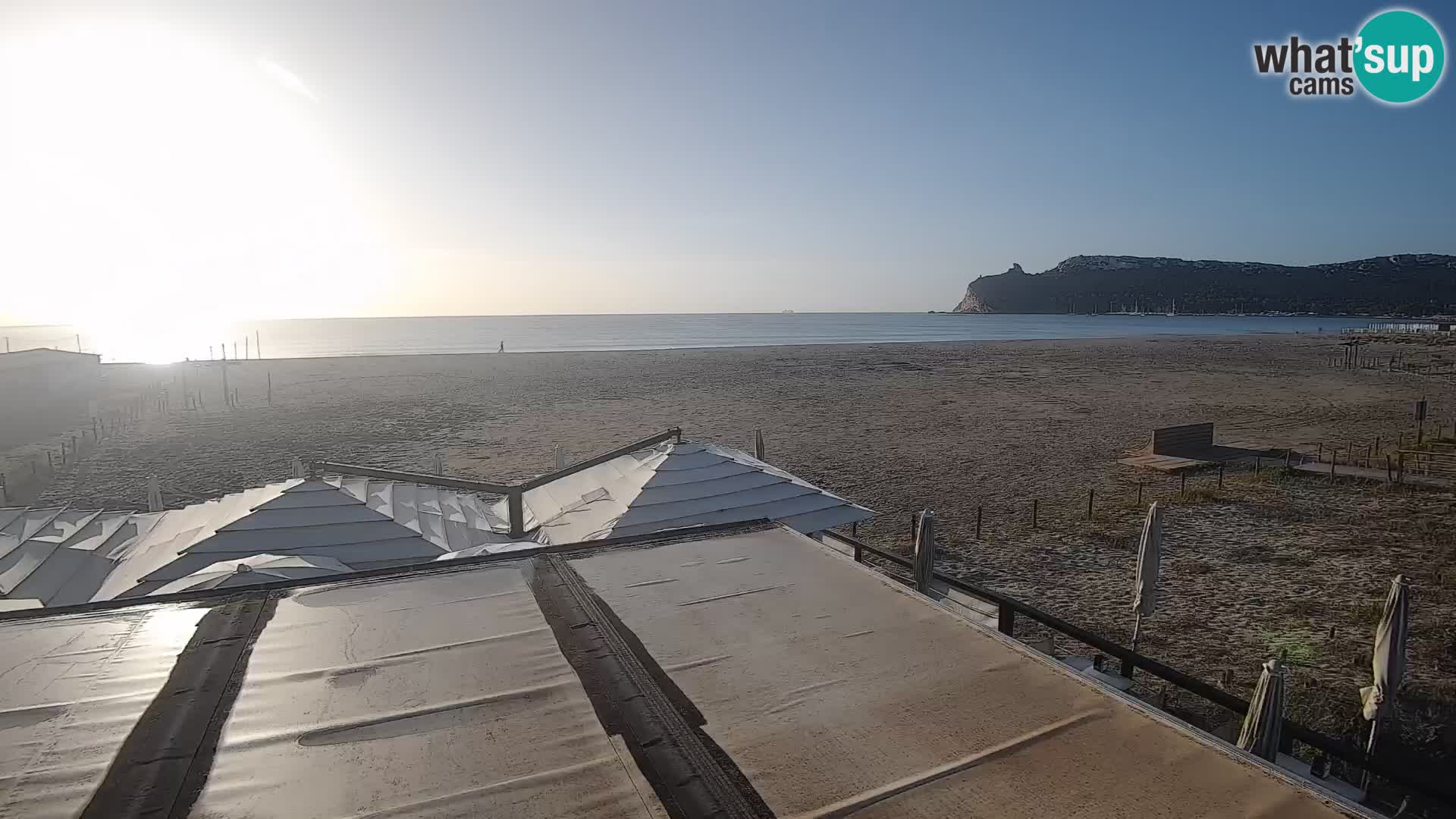 Poetto beach webcam | Cagliari | Sardinia