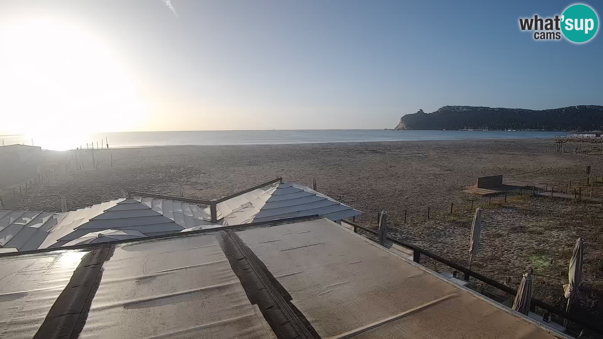 Poetto Strand Webcam | Cagliari | Sardinien