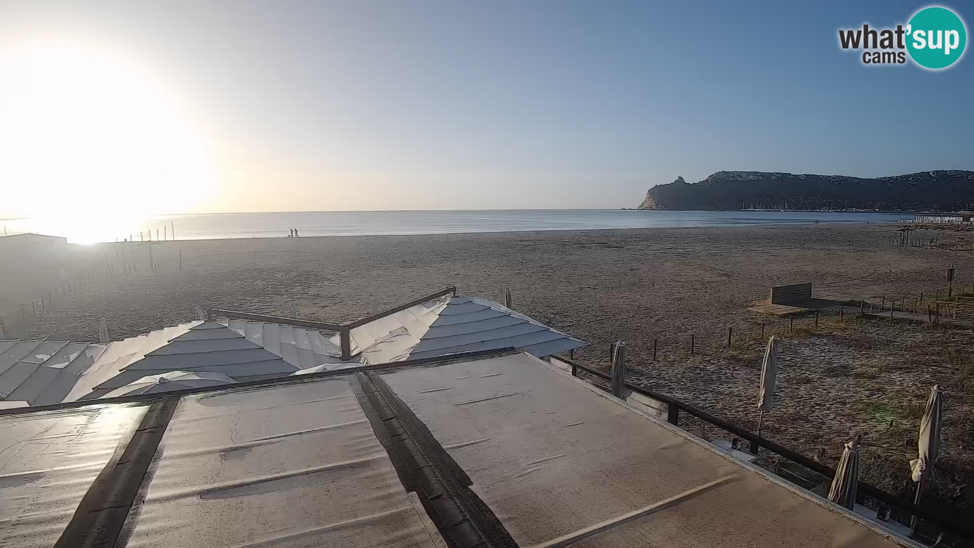 Poetto Strand Webcam | Cagliari | Sardinien
