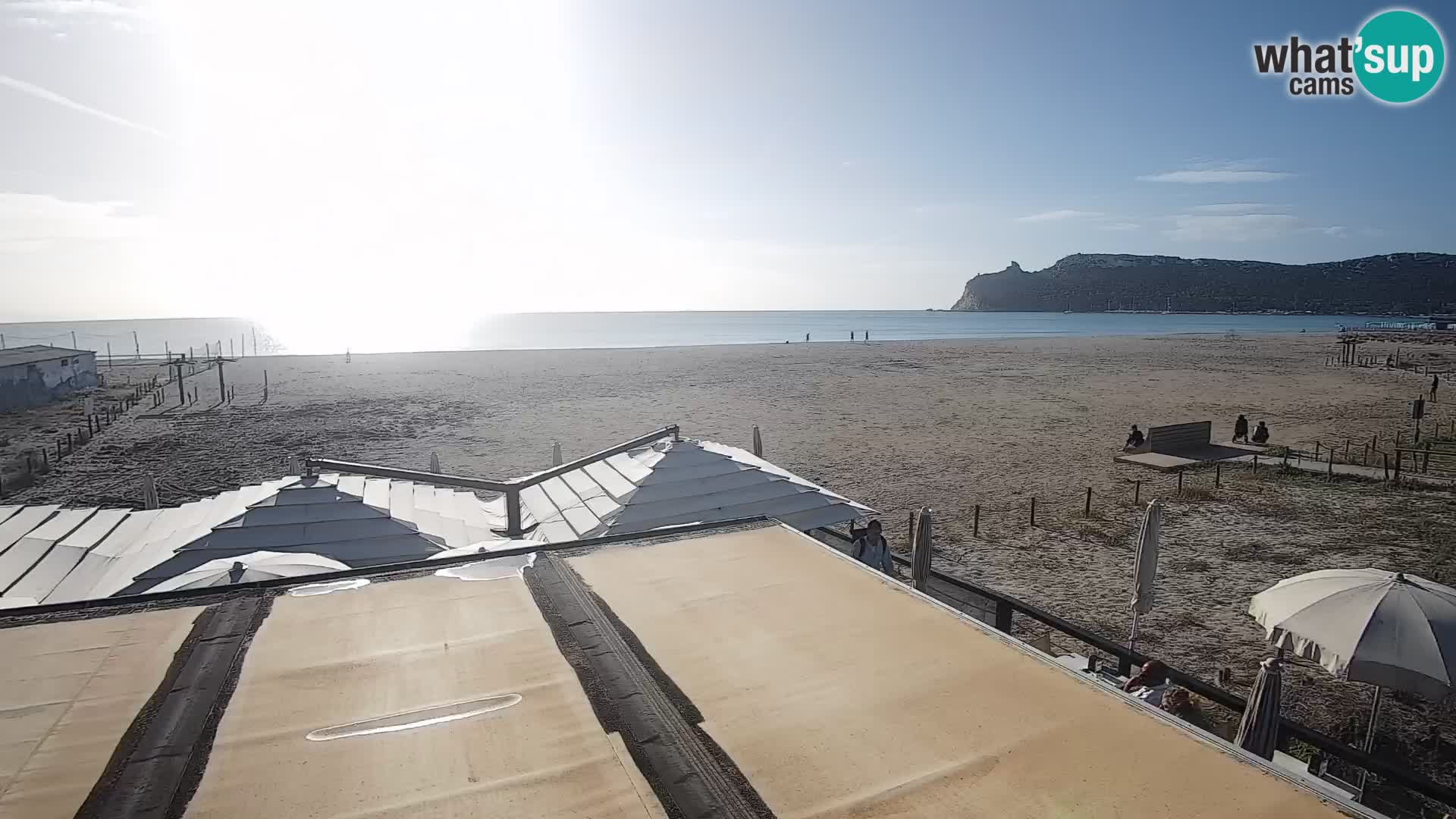 Webcam plage de Poetto | Cagliari | Sardaigne