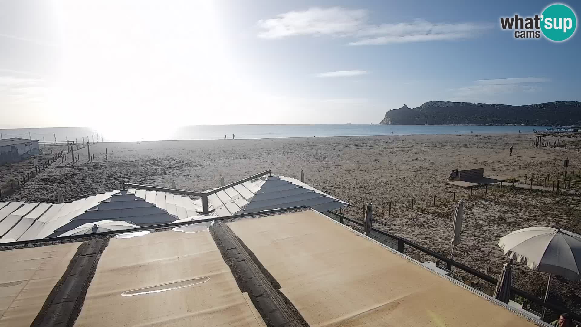 Poetto beach webcam | Cagliari | Sardinia