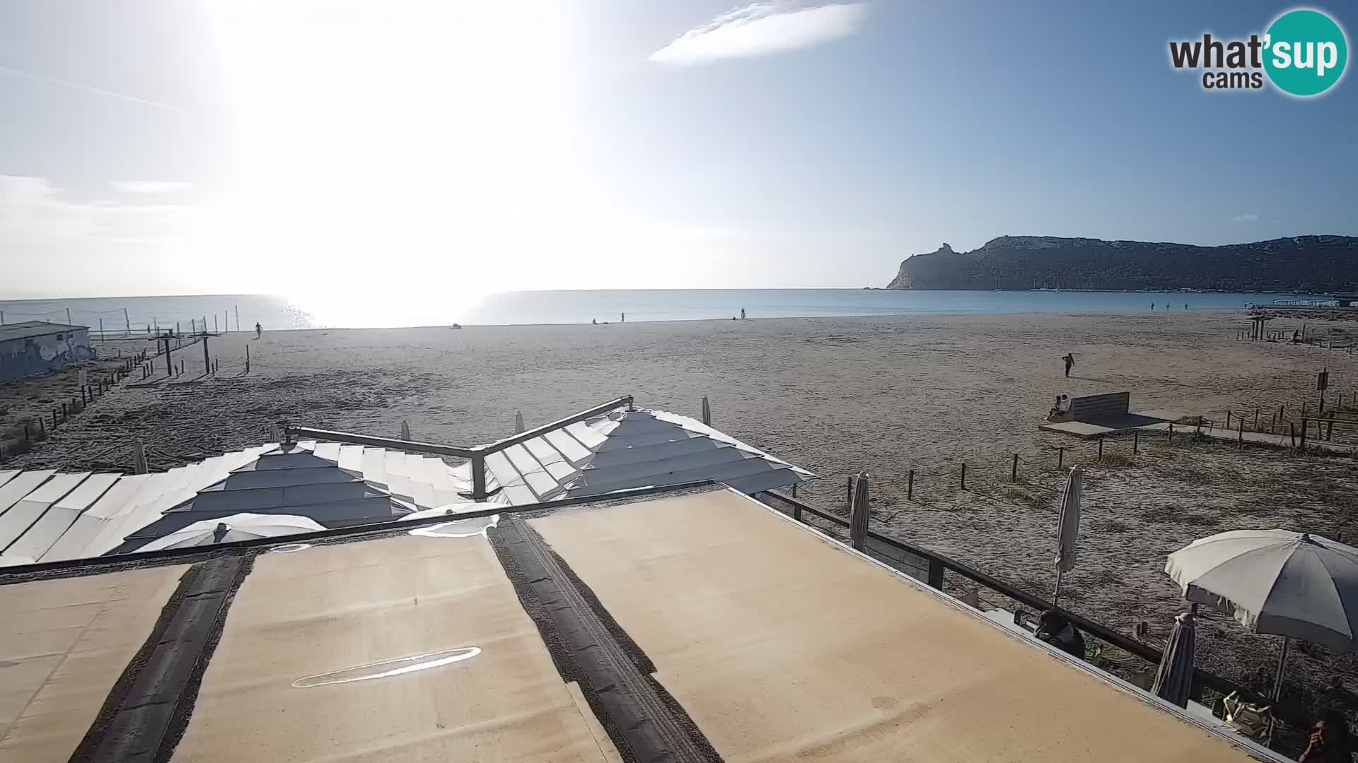 Poetto beach webcam | Cagliari | Sardinija