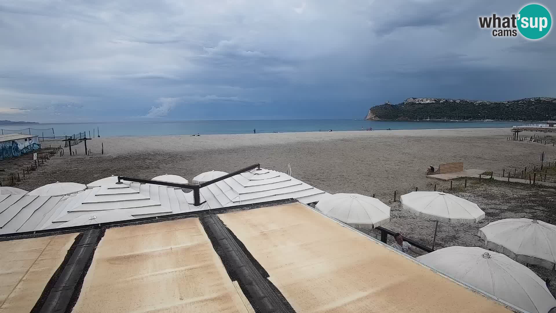 Poetto beach webcam | Cagliari | Sardinia