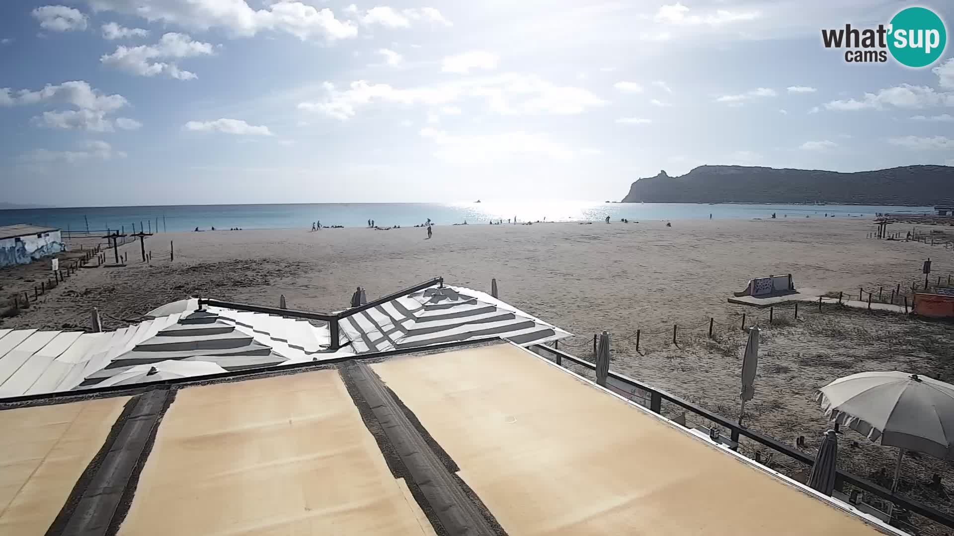Poetto Strand Webcam | Cagliari | Sardinien