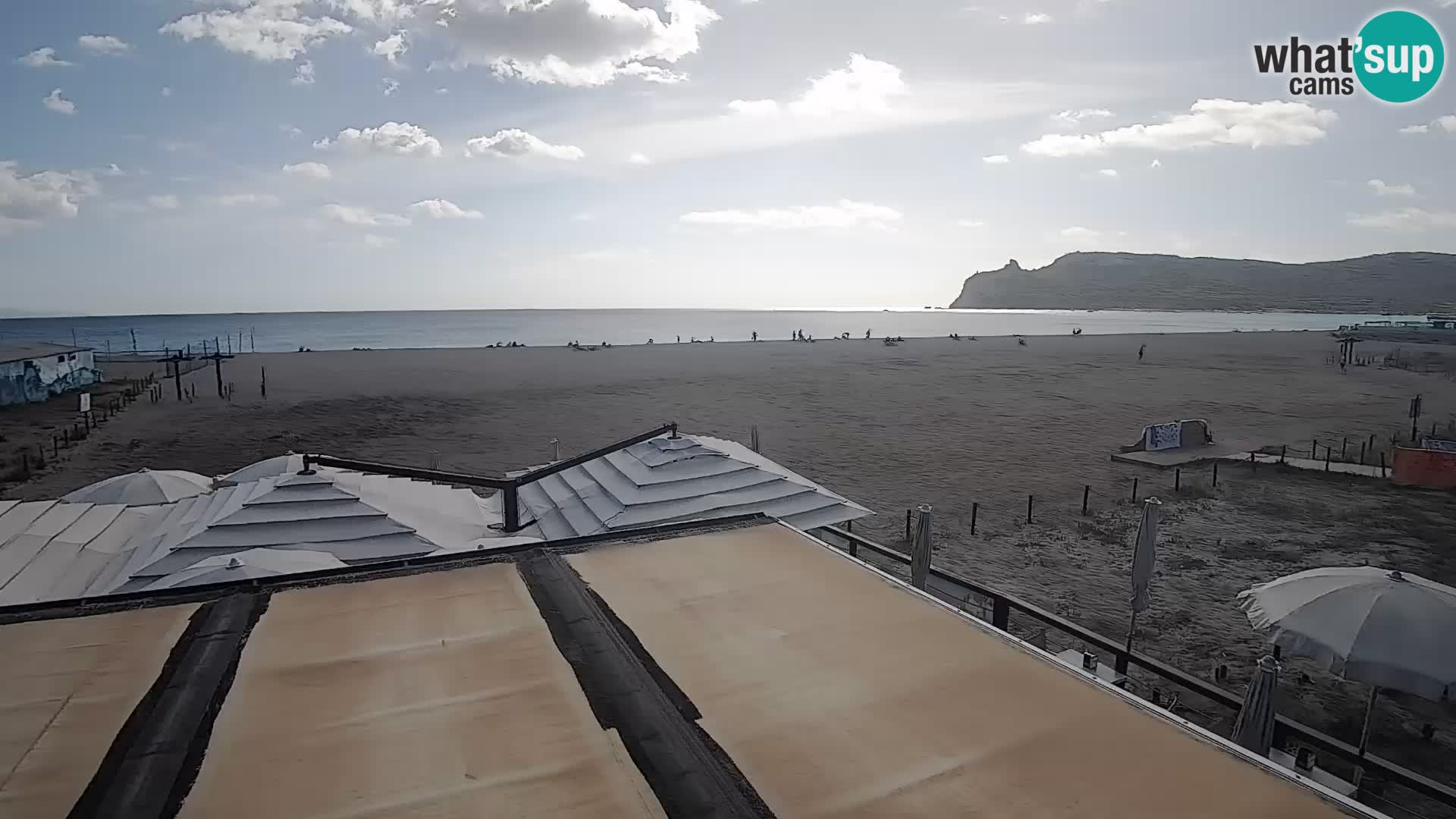 Webcam spiaggia del Poetto | Cagliari | Sardegna