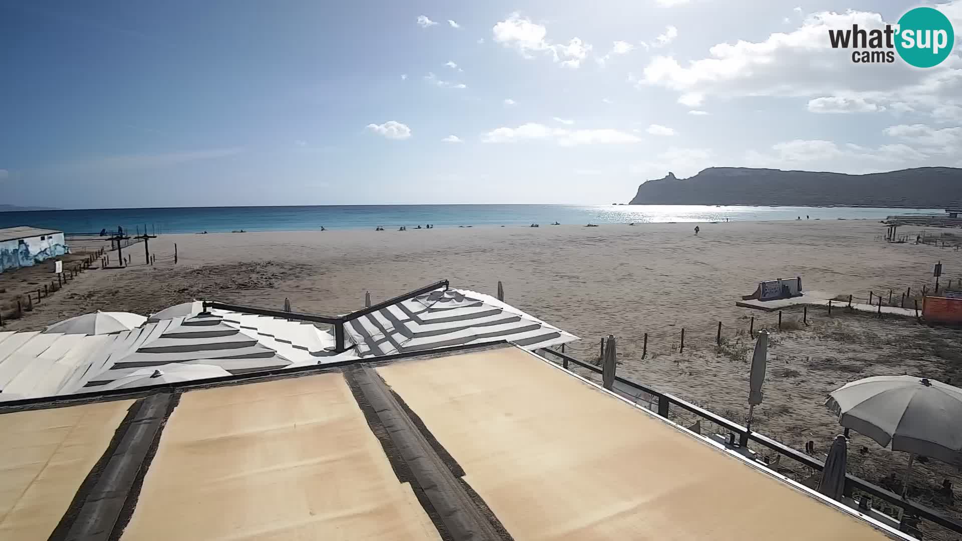 Poetto beach webcam | Cagliari | Sardinia