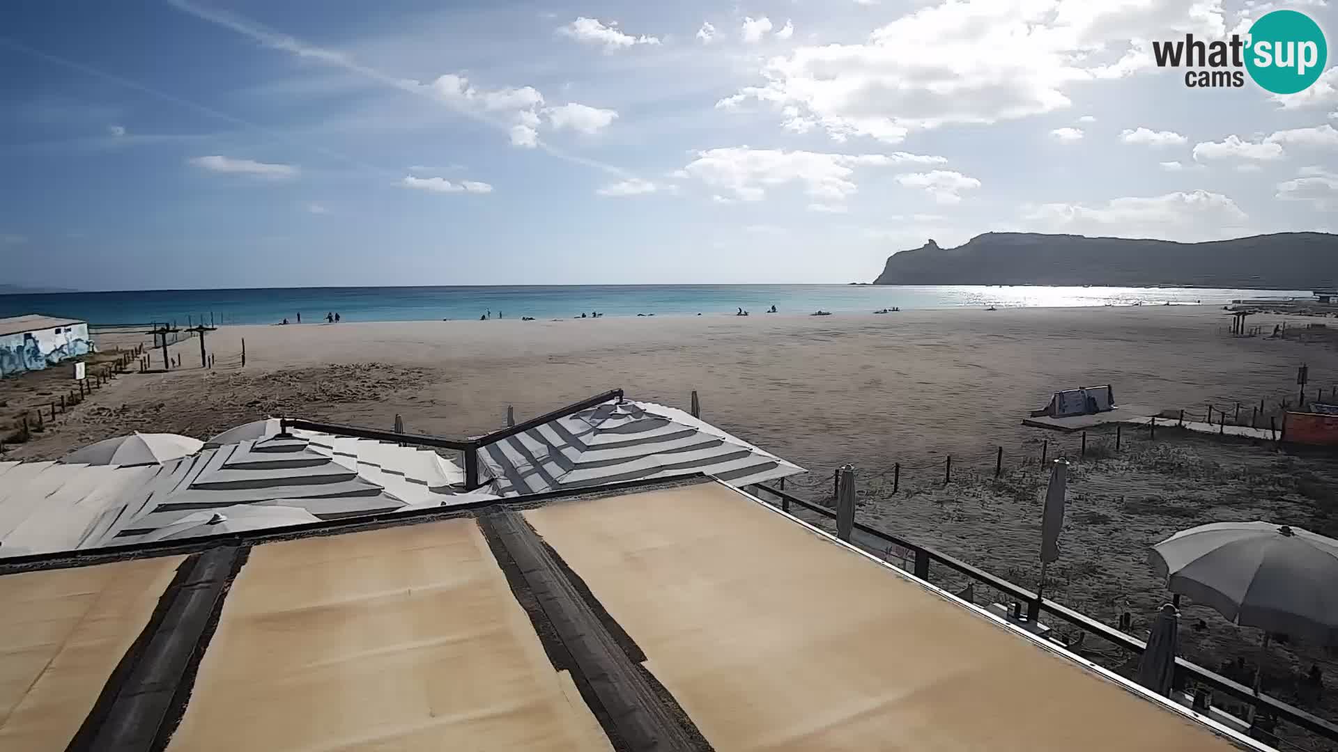 Webcam spiaggia del Poetto | Cagliari | Sardegna