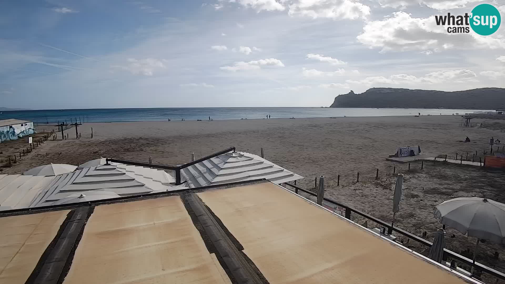 Webcam plage de Poetto | Cagliari | Sardaigne