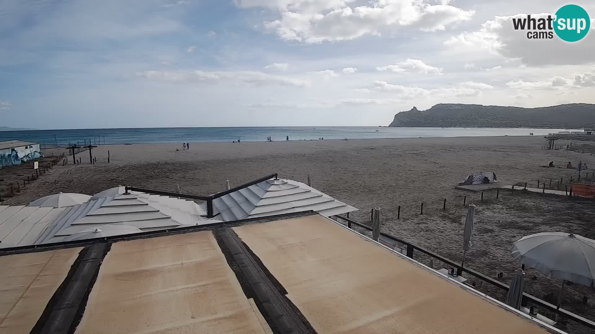 Poetto beach webcam | Cagliari | Sardinia