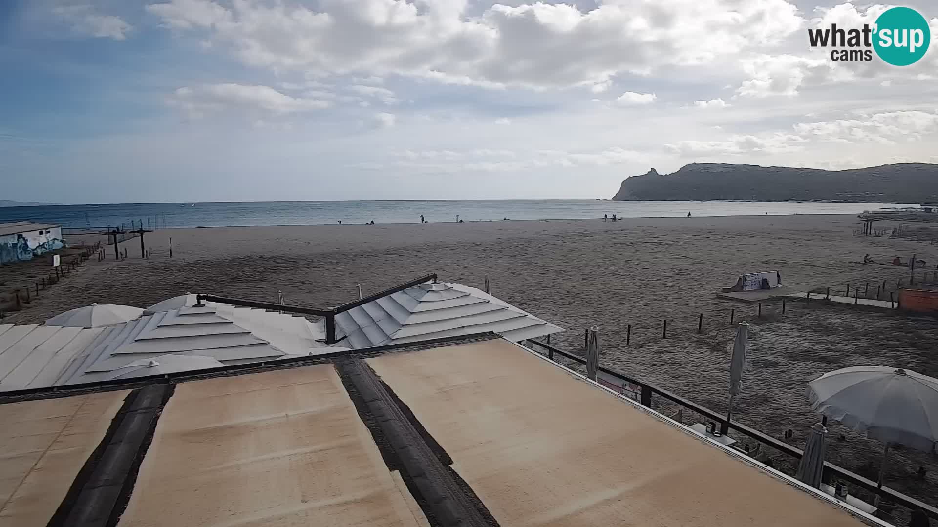 Webcam plage de Poetto | Cagliari | Sardaigne