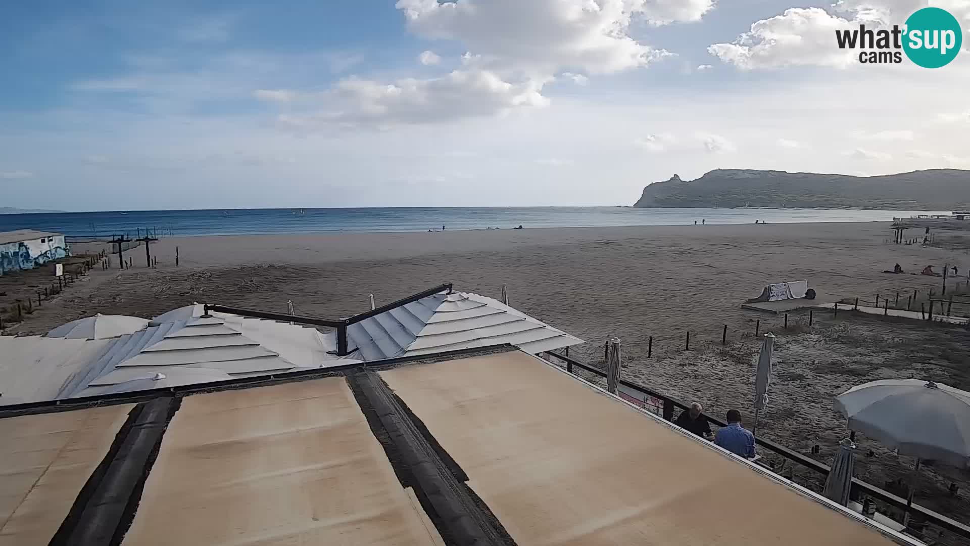 Poetto beach webcam | Cagliari | Sardinia
