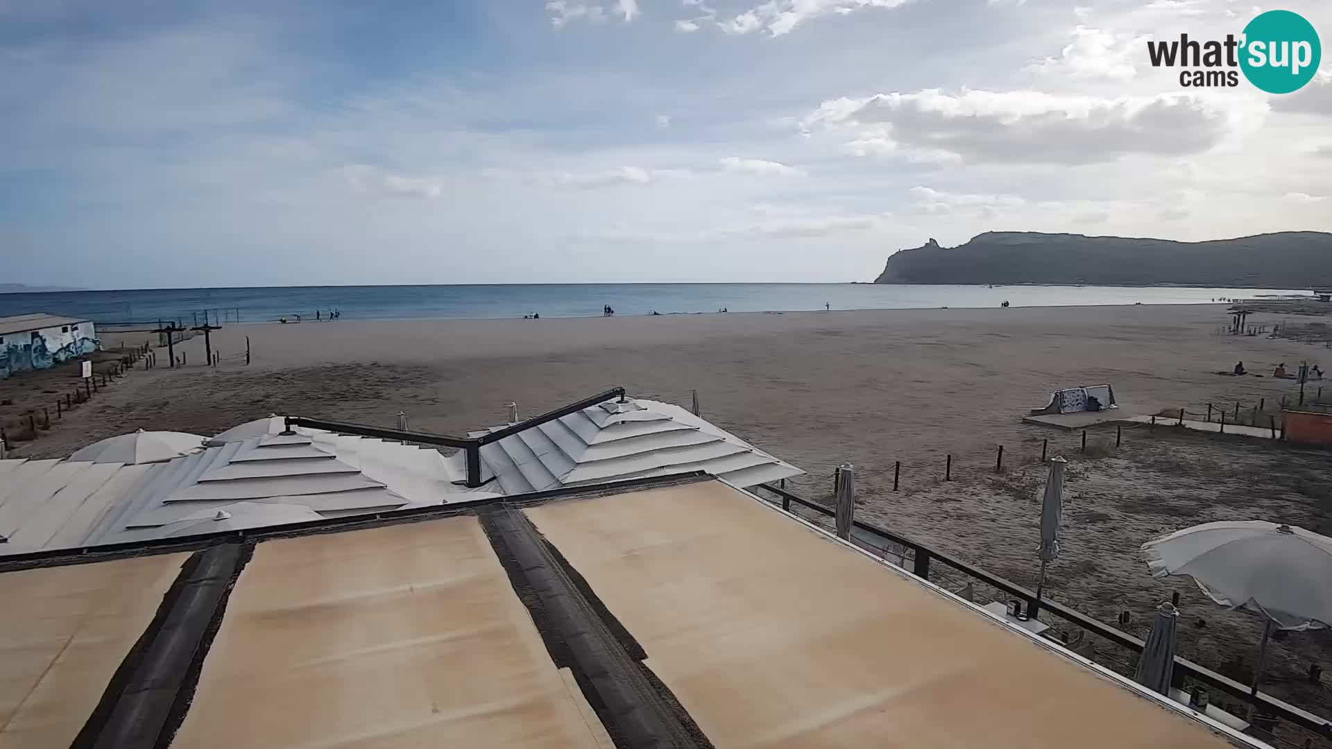 Poetto beach webcam | Cagliari | Sardinia