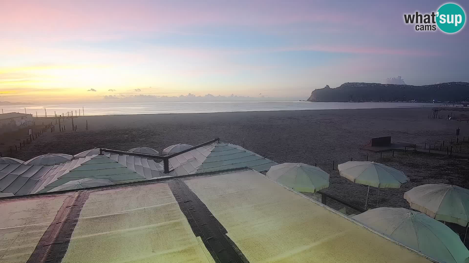 Poetto beach webcam | Cagliari | Sardinia