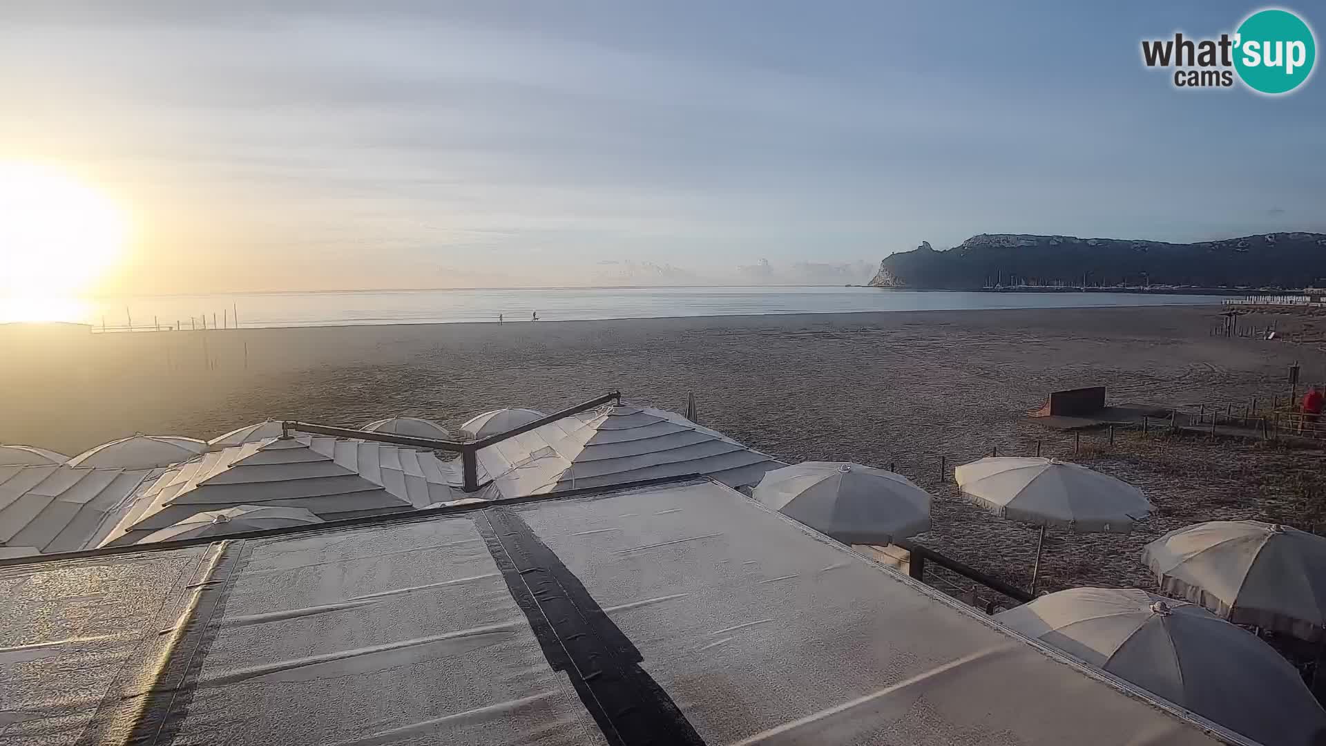 Webcam playa de Poetto | Cagliari | Cerdeña