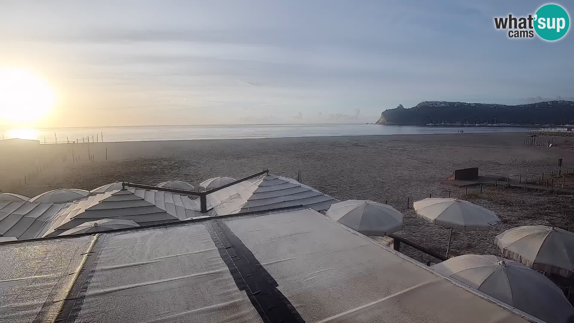 Poetto Strand Webcam | Cagliari | Sardinien