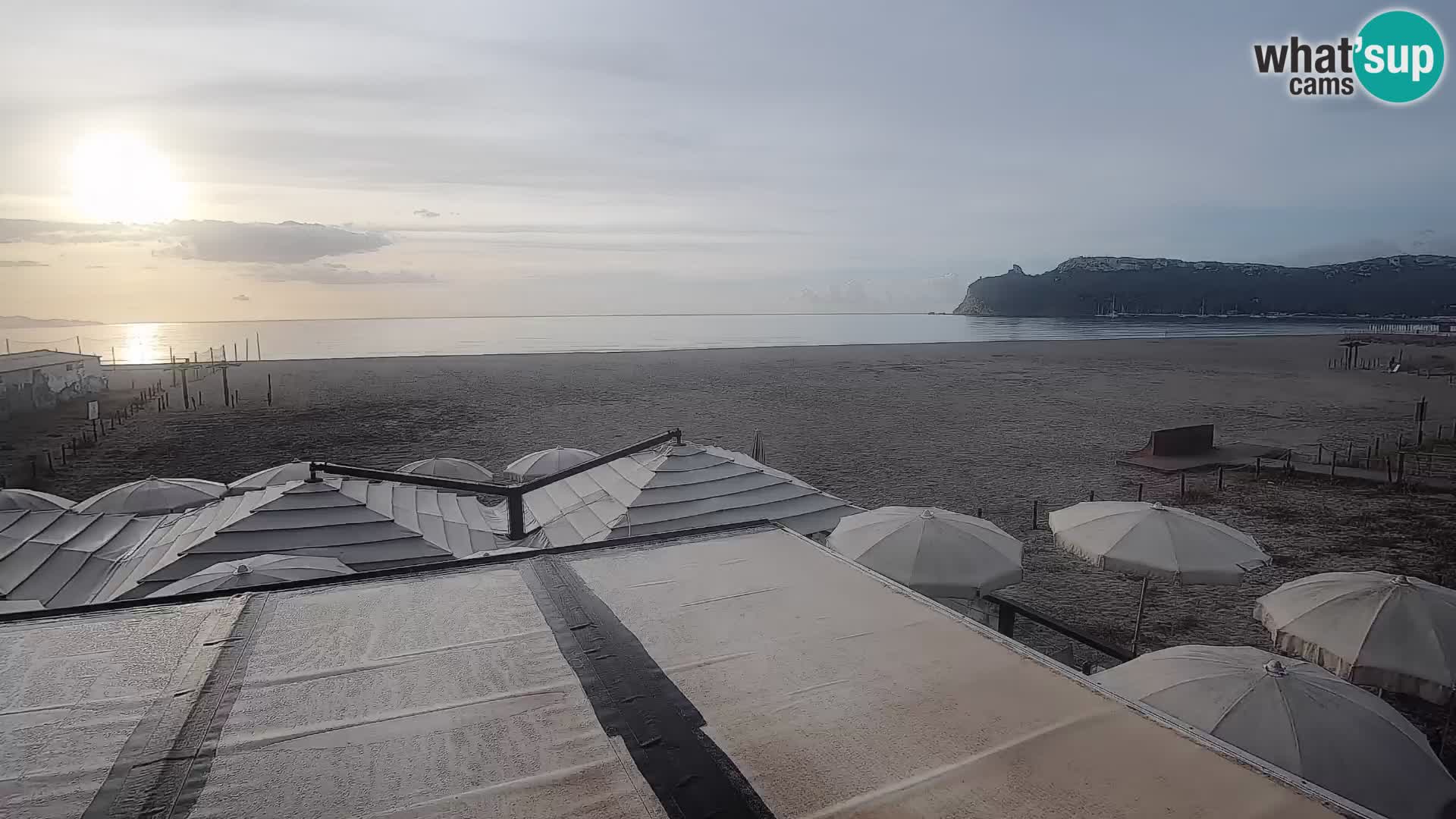 Webcam playa de Poetto | Cagliari | Cerdeña