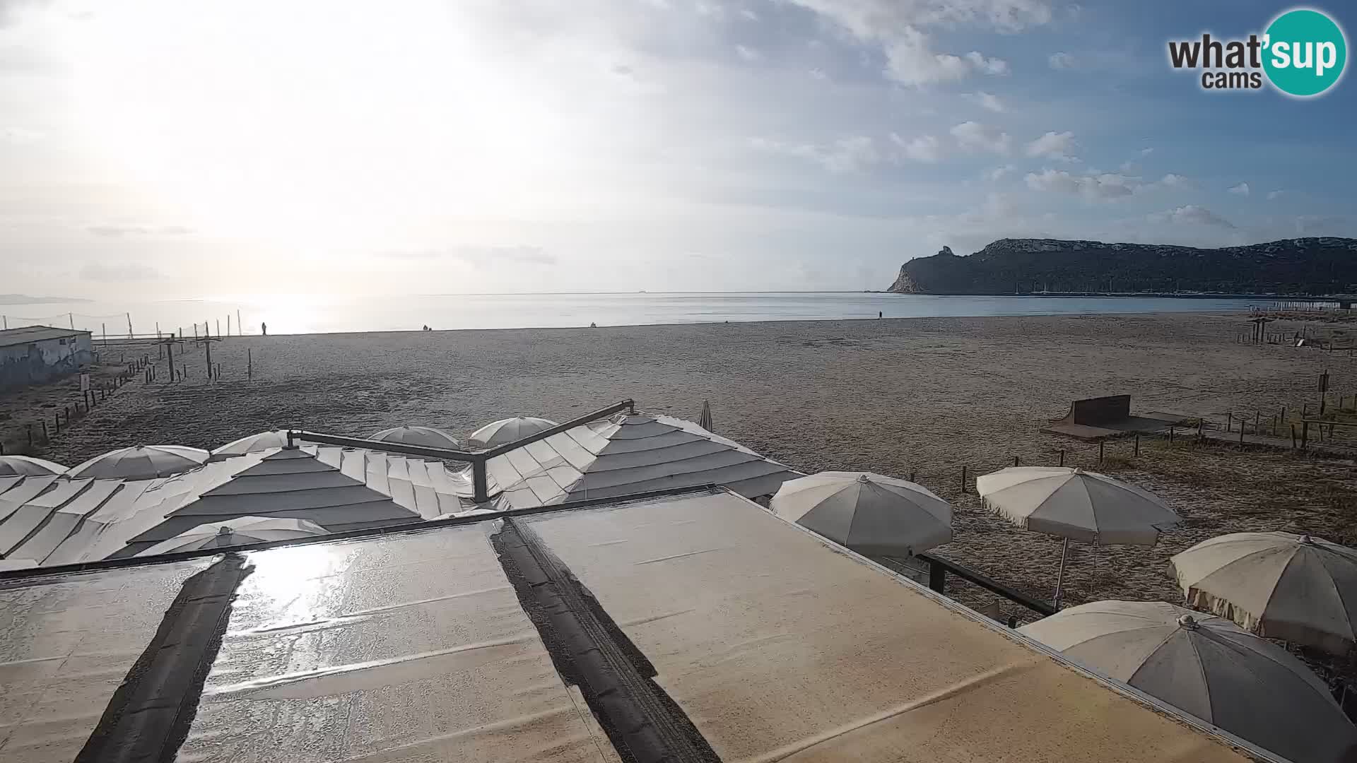 Poetto Strand Webcam | Cagliari | Sardinien