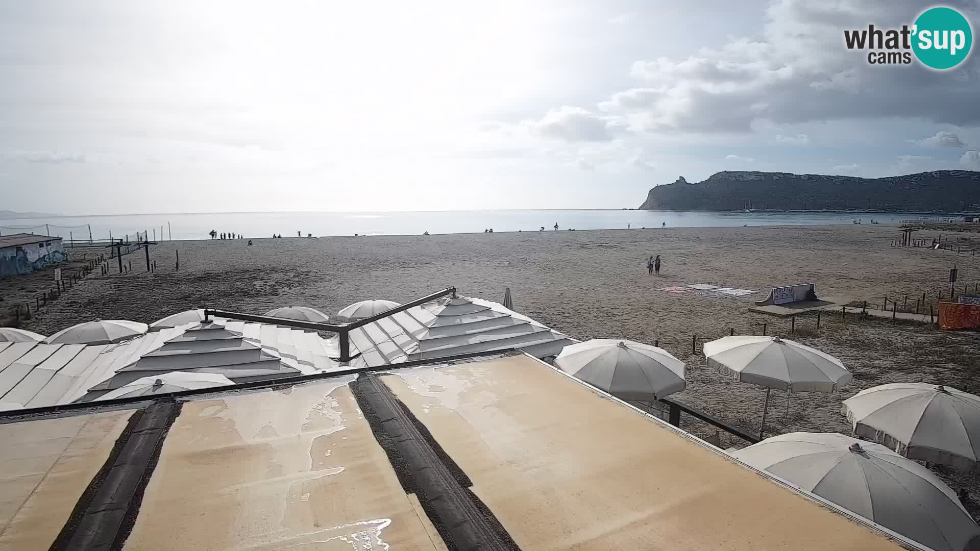 Webcam spiaggia del Poetto | Cagliari | Sardegna