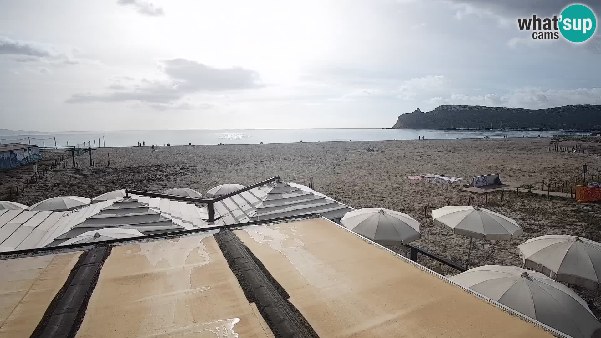 Webcam plage de Poetto | Cagliari | Sardaigne