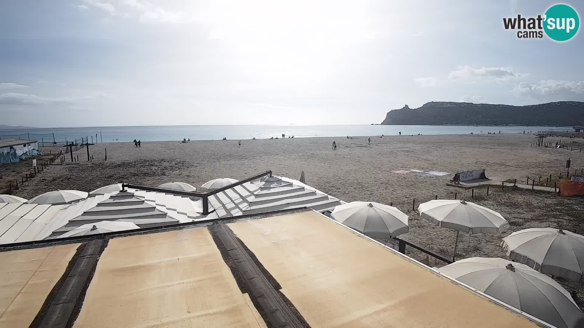 Webcam plage de Poetto | Cagliari | Sardaigne