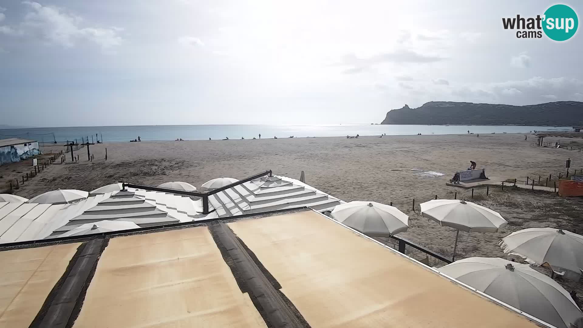 Poetto Strand Webcam | Cagliari | Sardinien