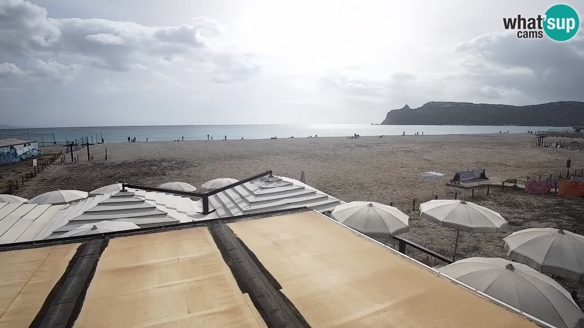 Poetto beach webcam | Cagliari | Sardinia