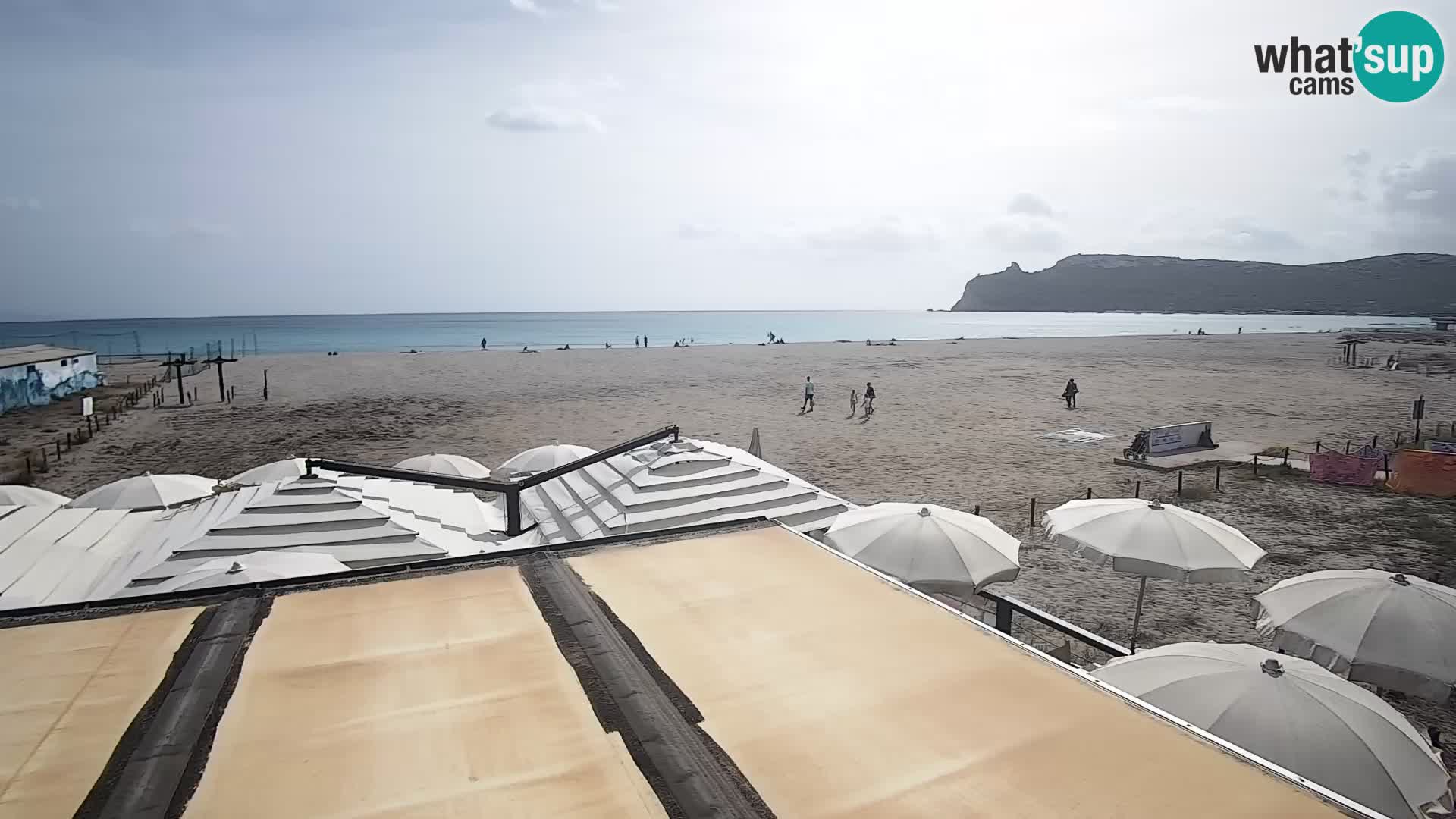 Poetto Strand Webcam | Cagliari | Sardinien