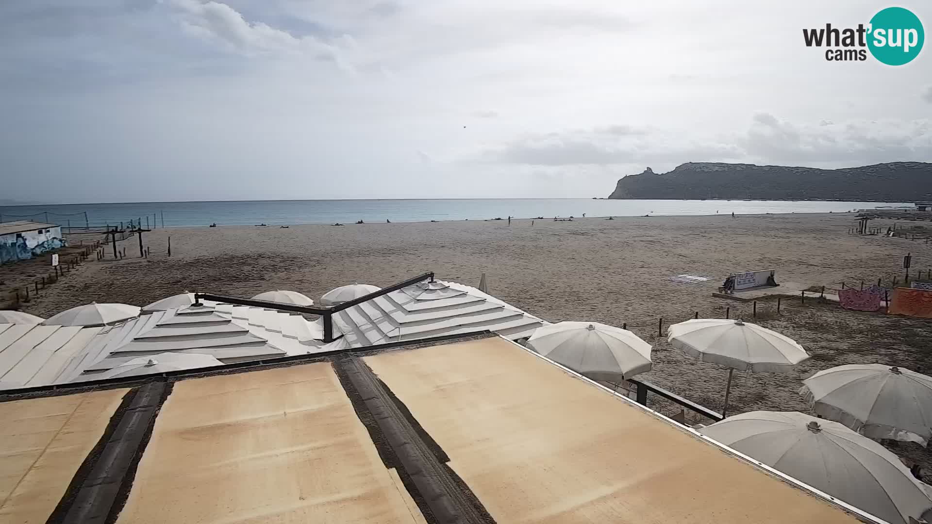 Poetto beach webcam | Cagliari | Sardinia