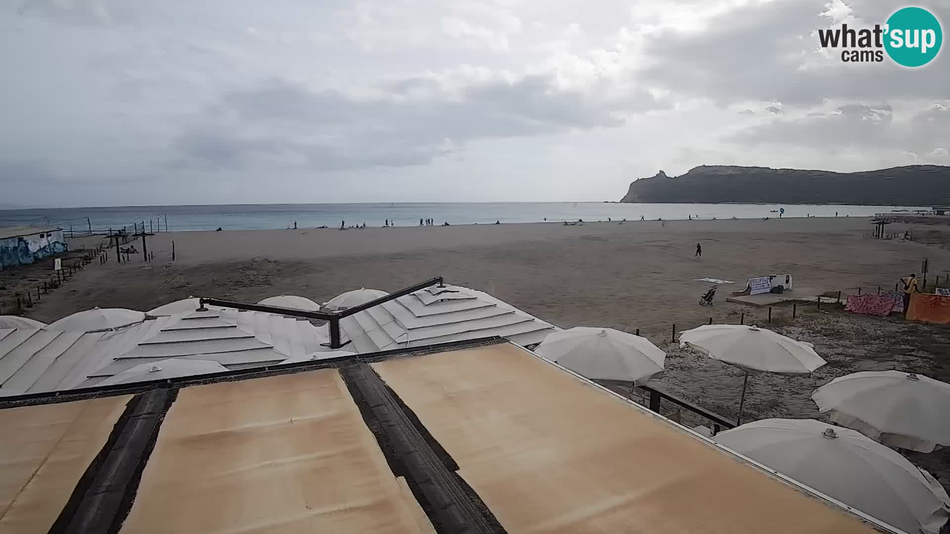Webcam plage de Poetto | Cagliari | Sardaigne