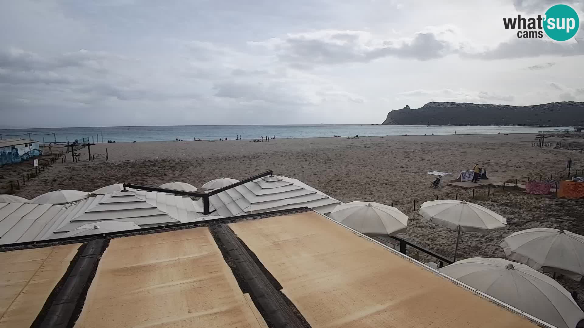 Webcam plage de Poetto | Cagliari | Sardaigne