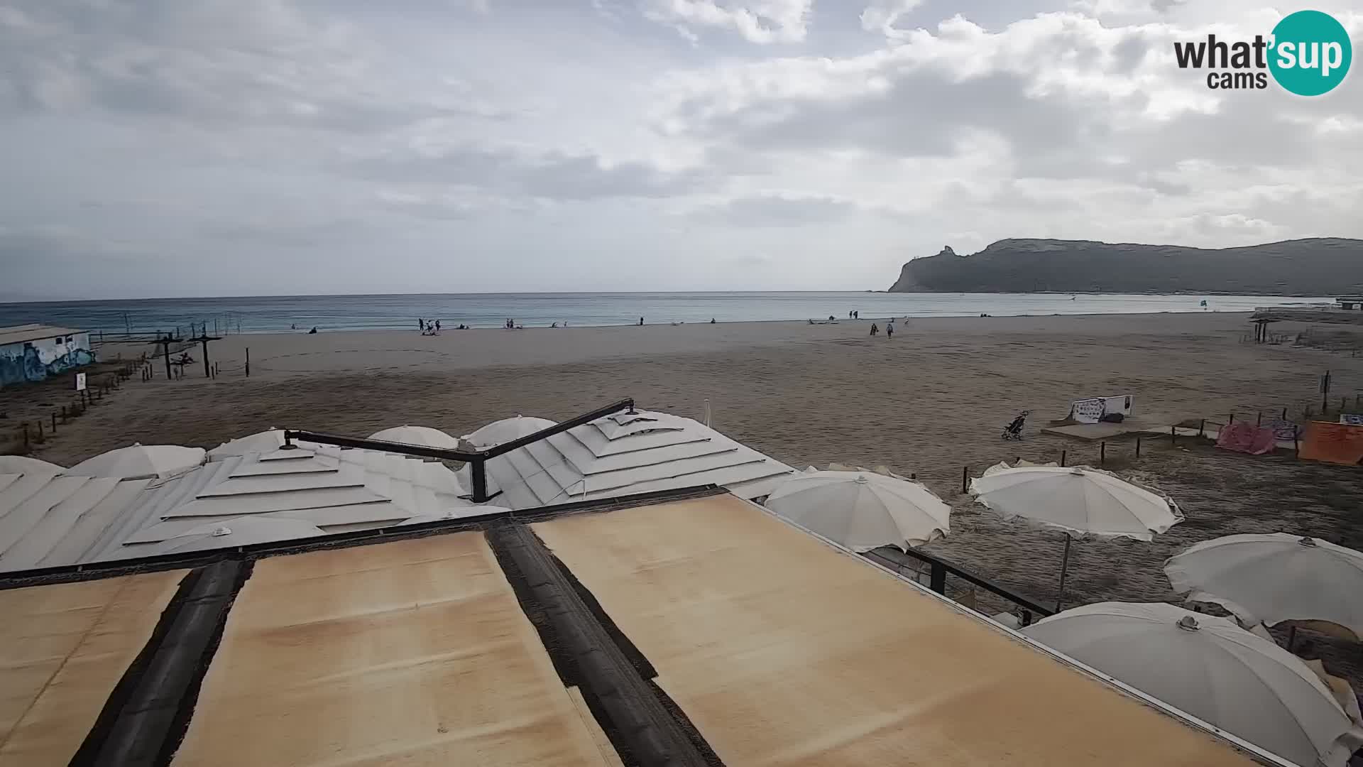 Poetto beach webcam | Cagliari | Sardinia
