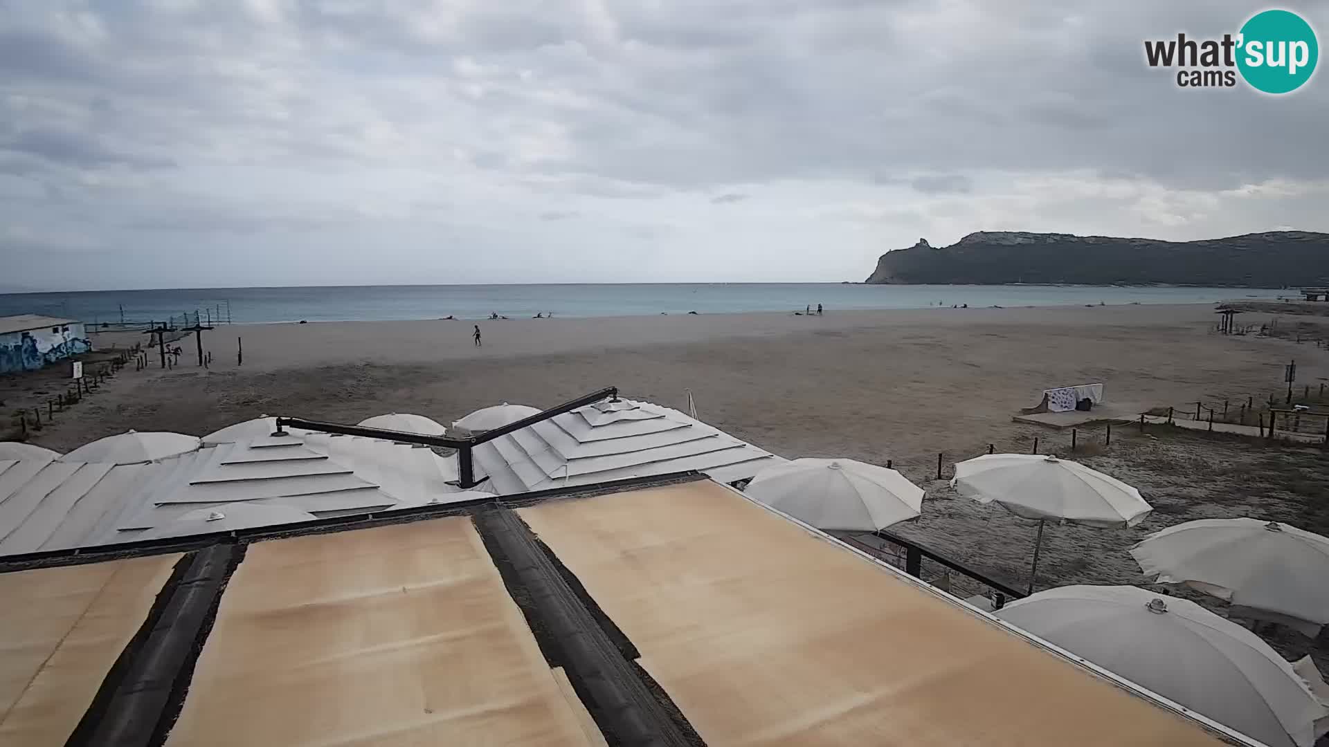 Webcam plage de Poetto | Cagliari | Sardaigne
