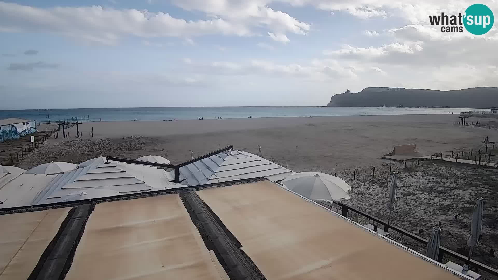 Webcam spiaggia del Poetto | Cagliari | Sardegna