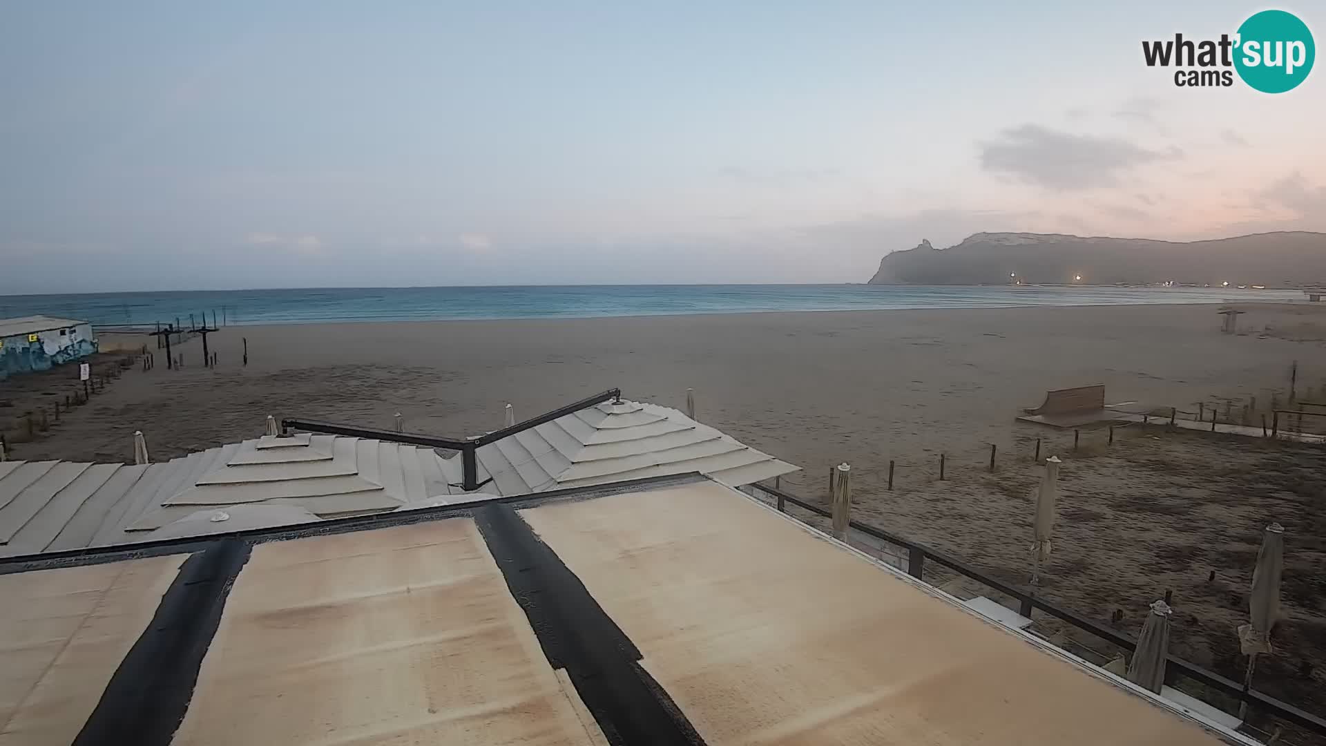 Webcam plage de Poetto | Cagliari | Sardaigne