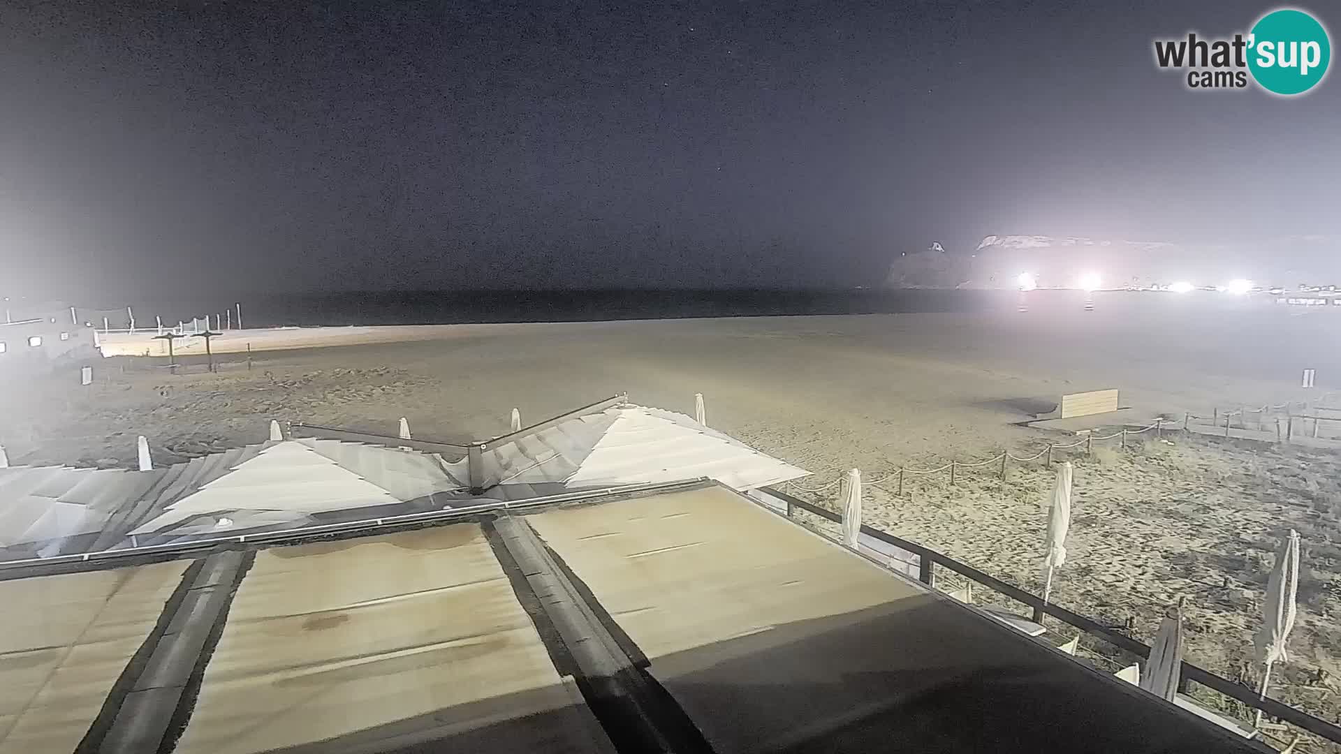 Webcam plage de Poetto | Cagliari | Sardaigne