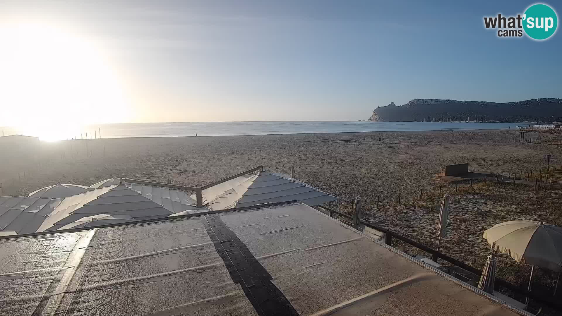 Webcam spiaggia del Poetto | Cagliari | Sardegna