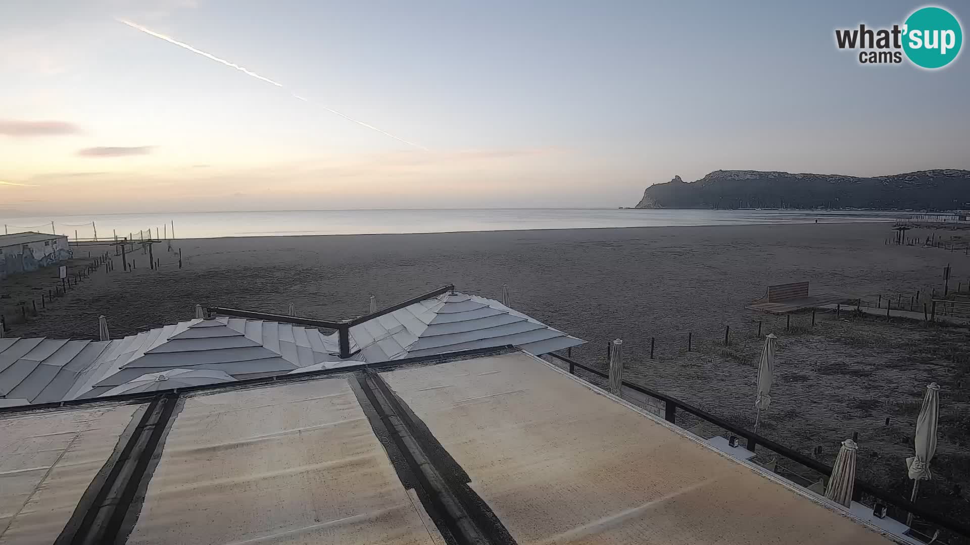 Poetto beach webcam | Cagliari | Sardinia