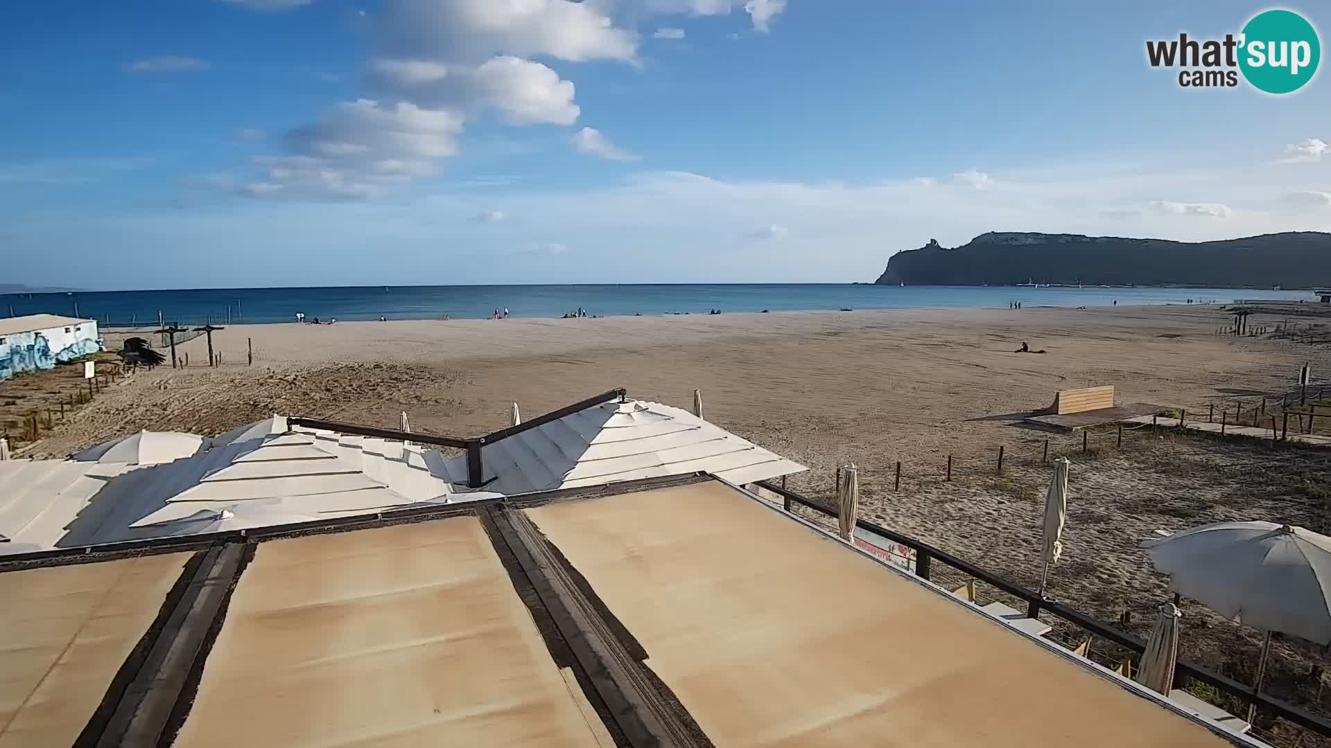 Webcam spiaggia del Poetto | Cagliari | Sardegna