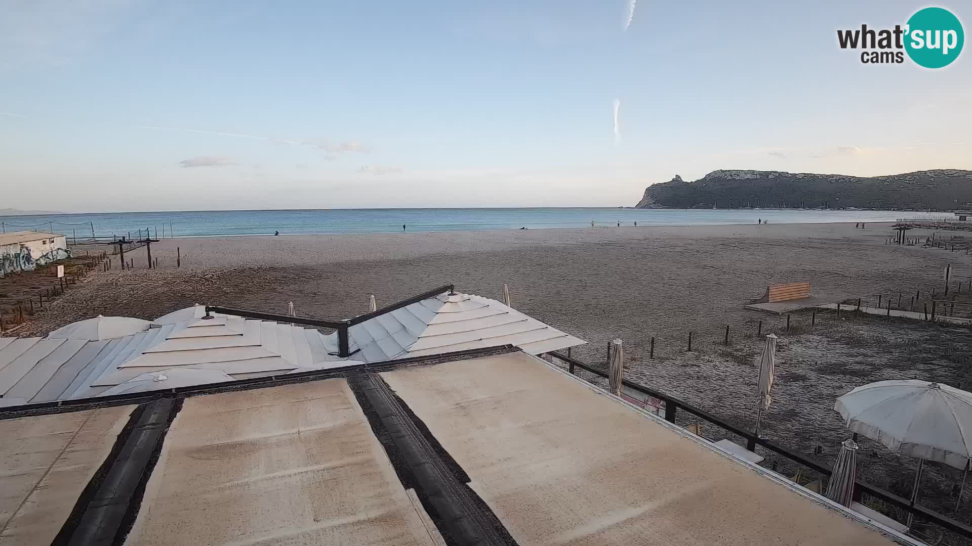 Poetto beach webcam | Cagliari | Sardinija