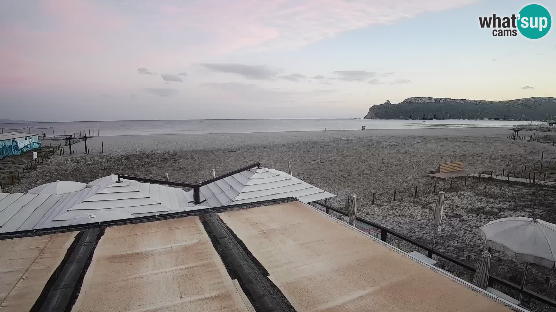 Poetto beach webcam | Cagliari | Sardinia
