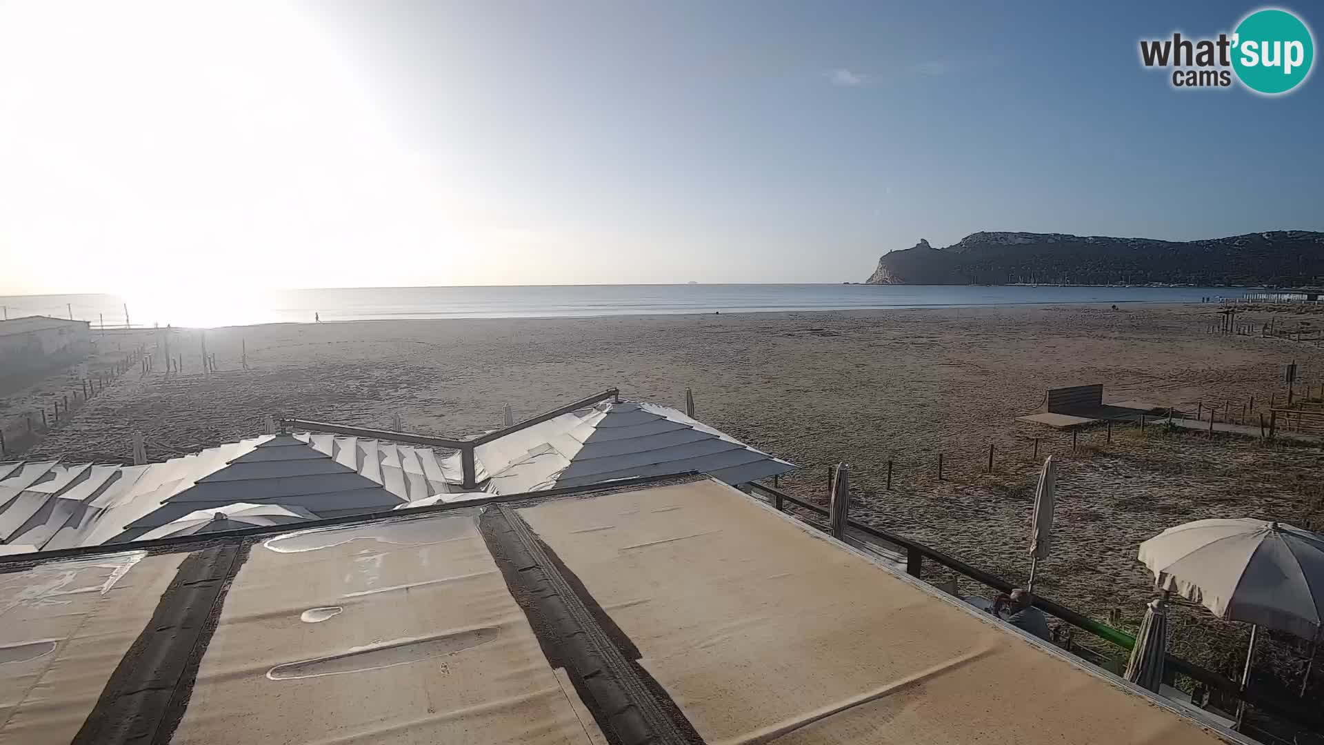 Webcam spiaggia del Poetto | Cagliari | Sardegna