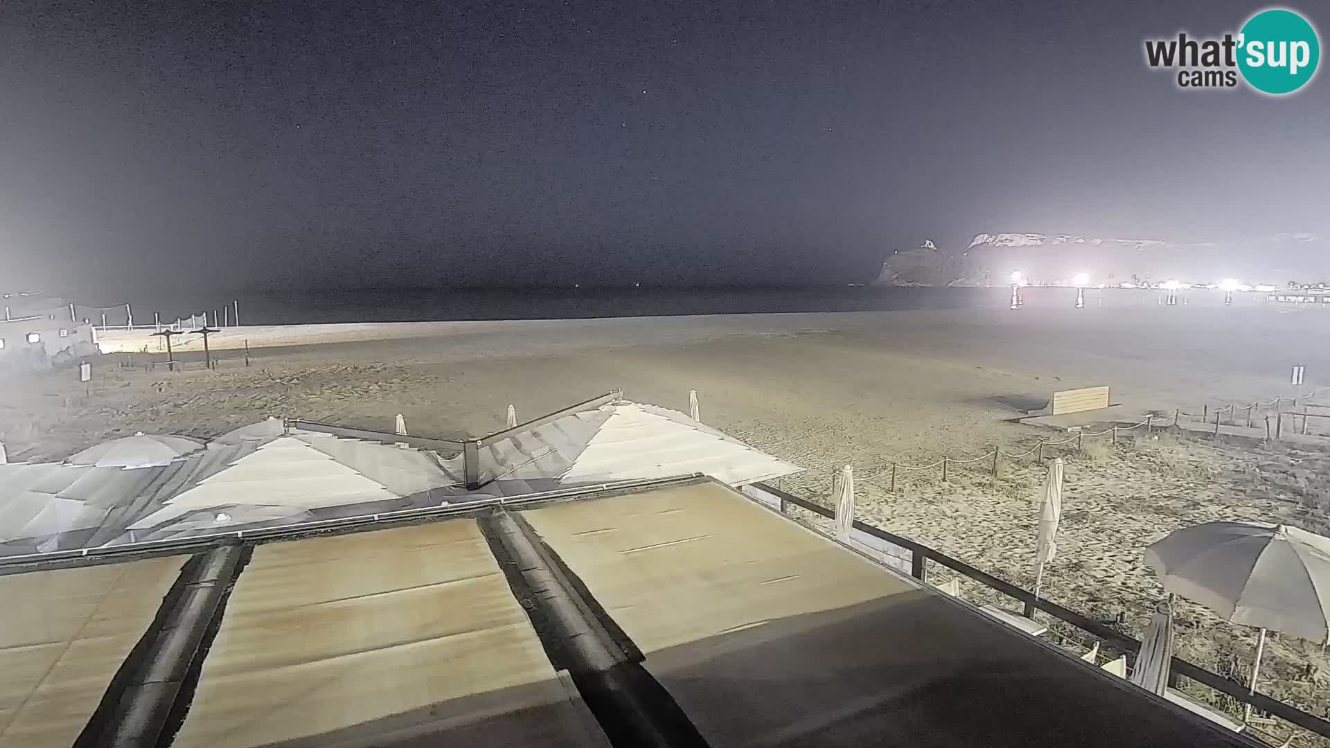 Poetto beach webcam | Cagliari | Sardinia