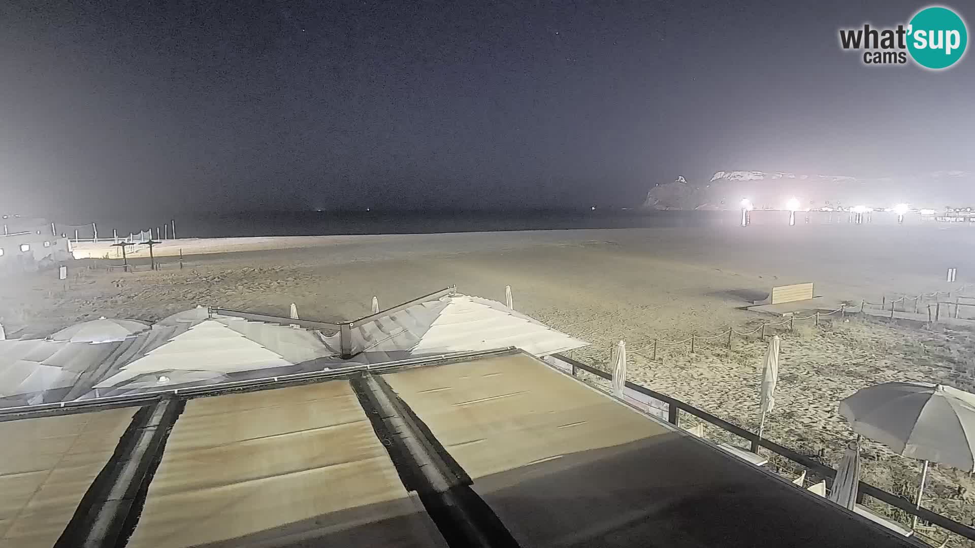 Poetto Strand Webcam | Cagliari | Sardinien
