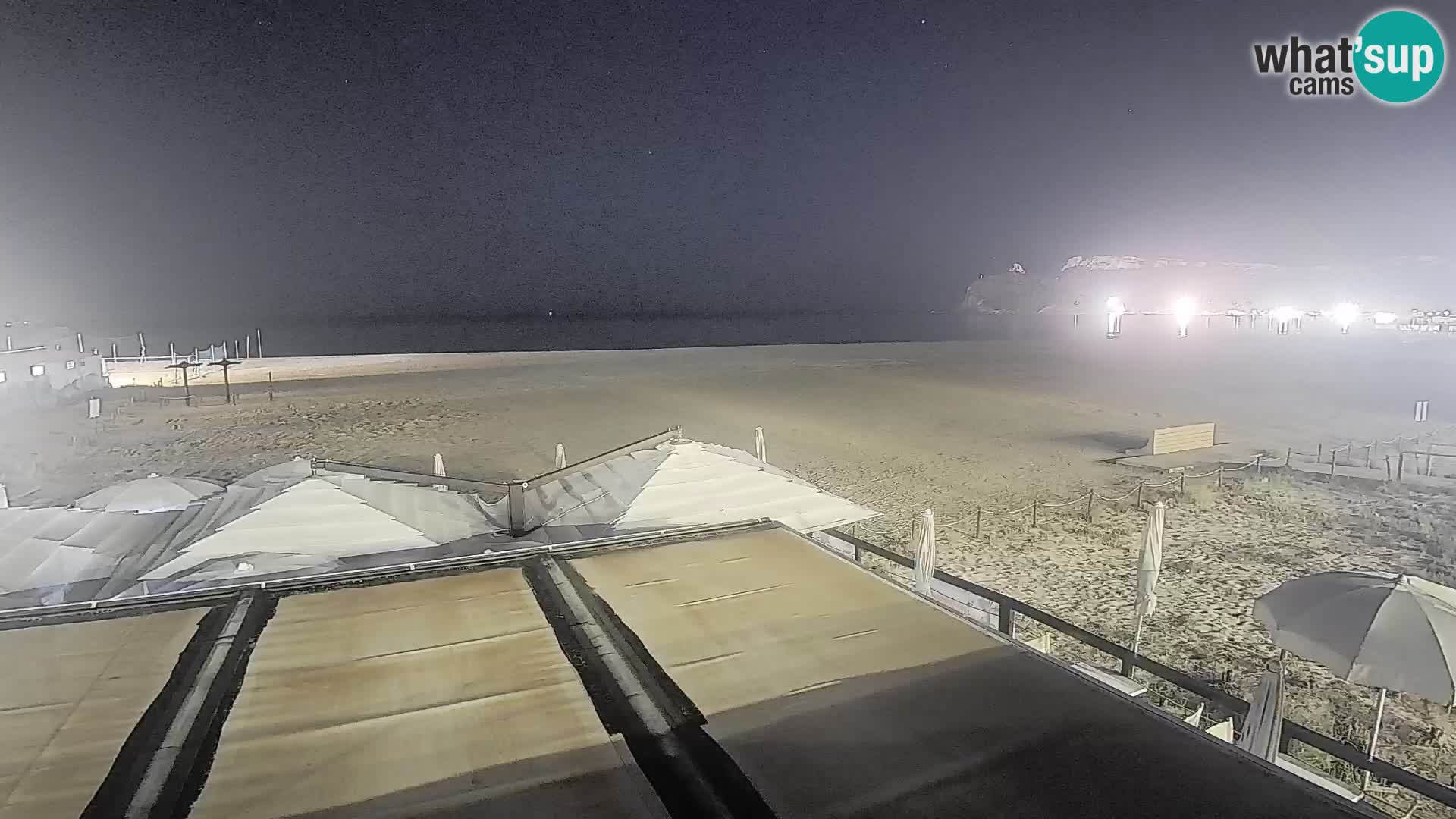 Webcam plage de Poetto | Cagliari | Sardaigne