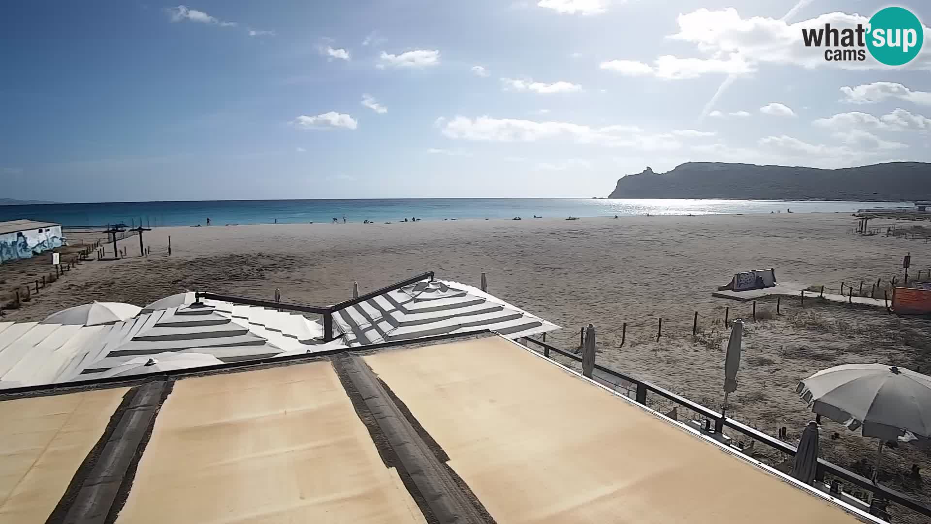 Poetto beach webcam | Cagliari | Sardinia