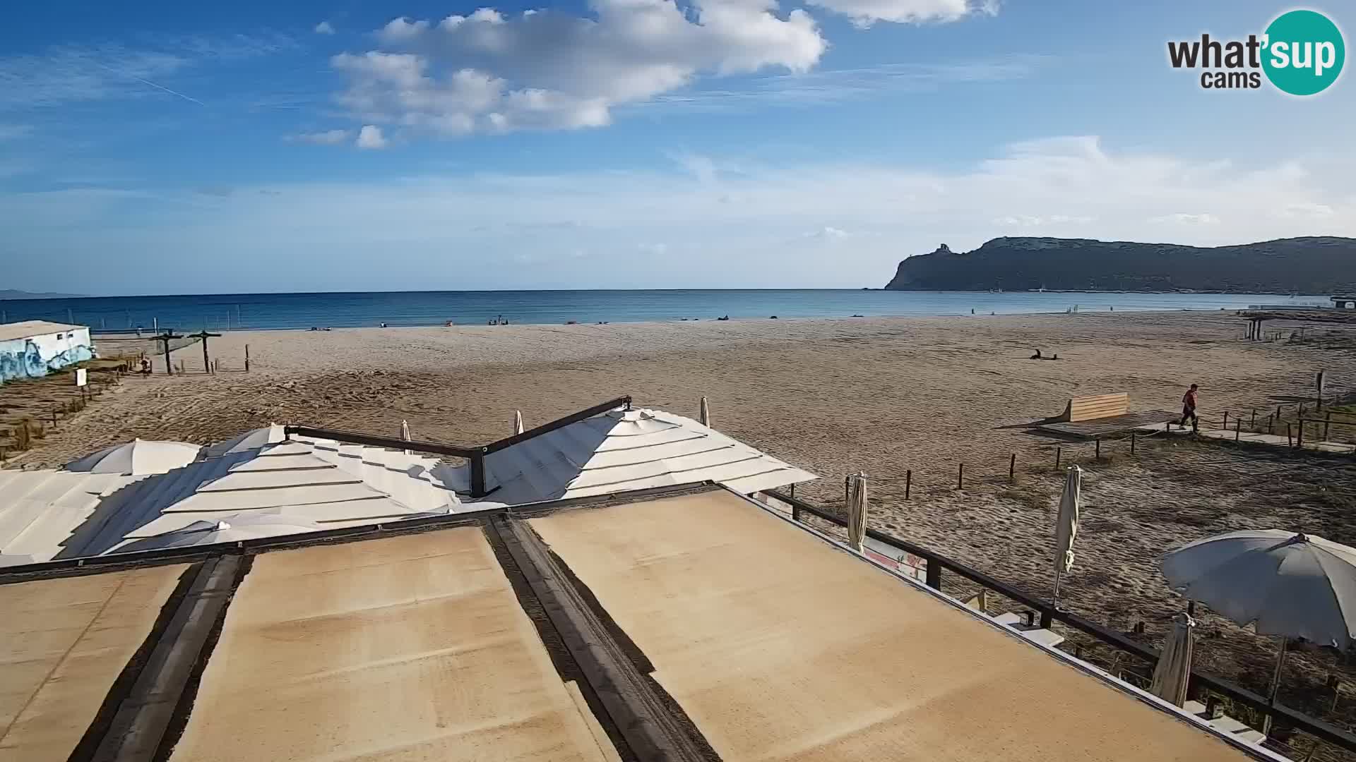 Webcam plage de Poetto | Cagliari | Sardaigne