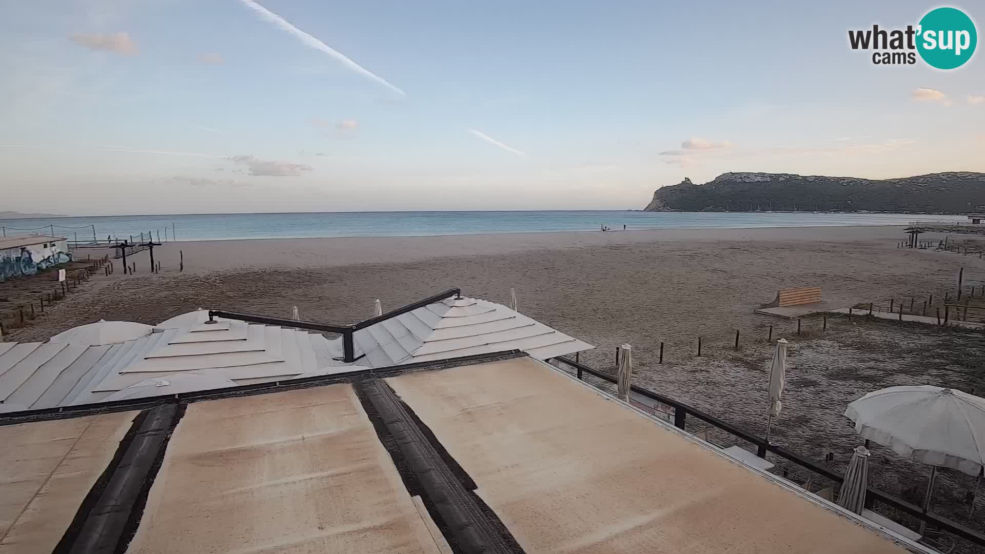 Poetto Strand Webcam | Cagliari | Sardinien